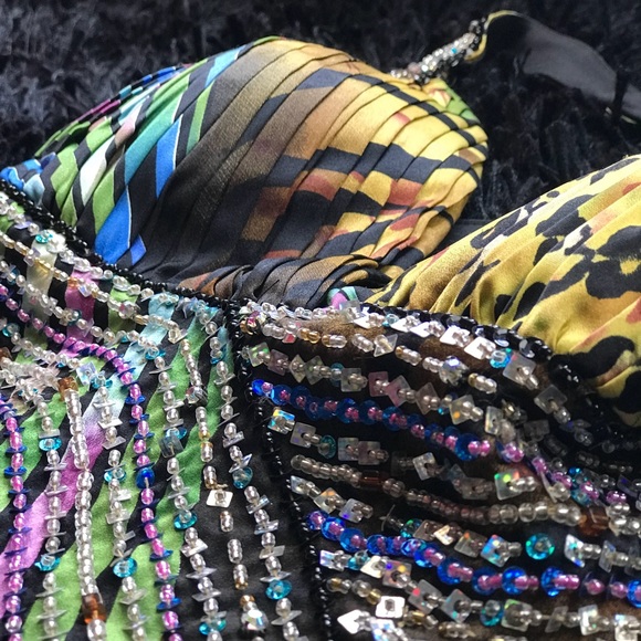 Low Cross Back Leopard Gown ✨ - Picture 3 of 4